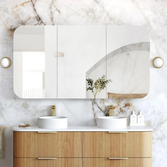 Otti Newport 1500x750 Woodland Oak Shaving Cabinet