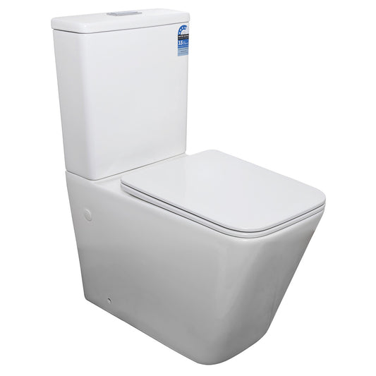Bourne Danube Rimless BTW Toilet Suite V3
