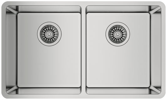 Teka TopLine R15 740x400 Double Bowl Sink Stainless Steel