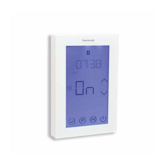 Thermorail TRTS Touch Screen 7 Day Timer, White