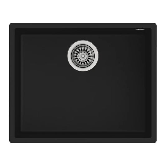 Teka 500x400 Tegranite Undermount Sink Black