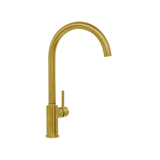 Villeroy And Boch Vita Kitchen Mixer Brushed Gold