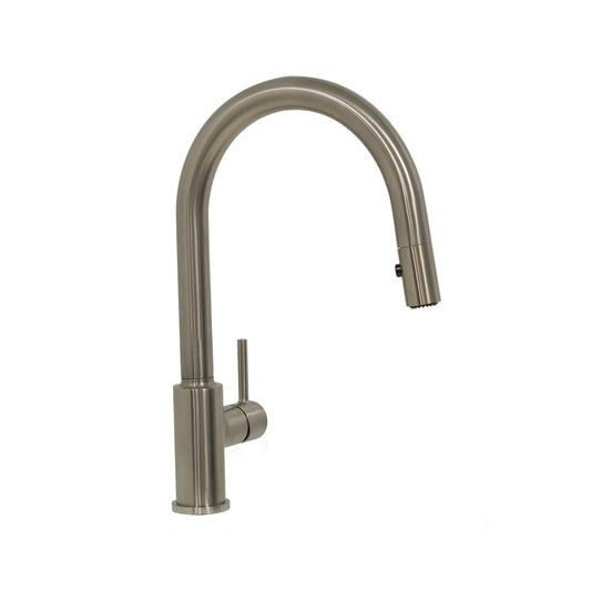 Villeroy And Boch Vita Kitchen Mixer Pull Out Spray Brushed Nickel