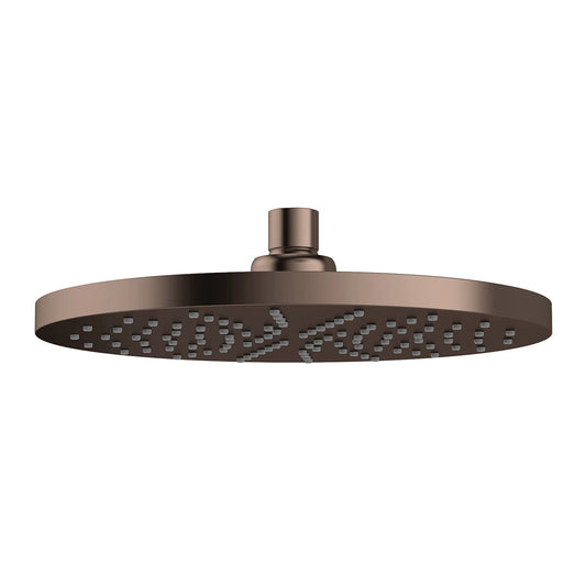 Phoenix Vivid Shower Rose 230mm Round Brushed Bronze