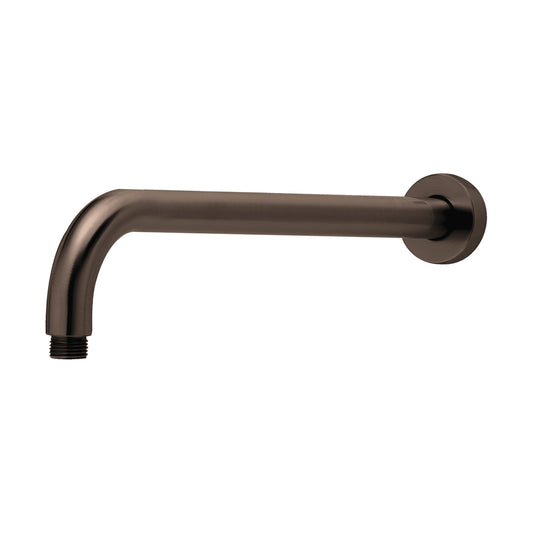 Phoenix Vivid Shower Arm 400mm Round Brushed Bronze