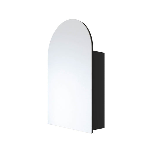 Ablaze Arch Black Mirror Cabinet