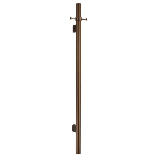 Bella Vista Mica Vertical Heated Towel Rail Dusk Bronze