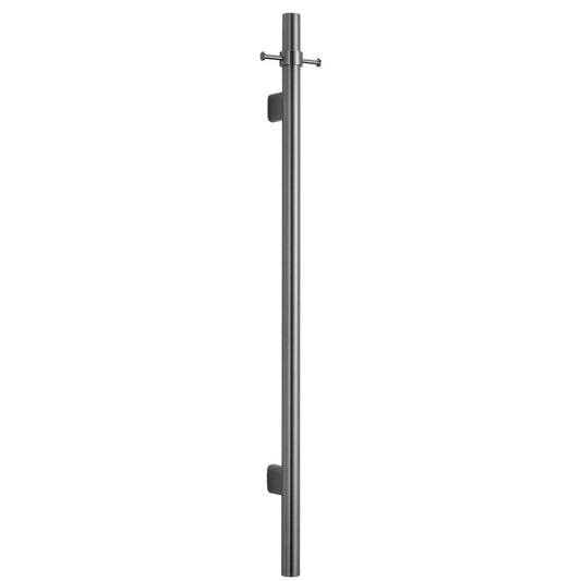 Bella Vista Mica Vertical Heated Towel Rail Gunmetal