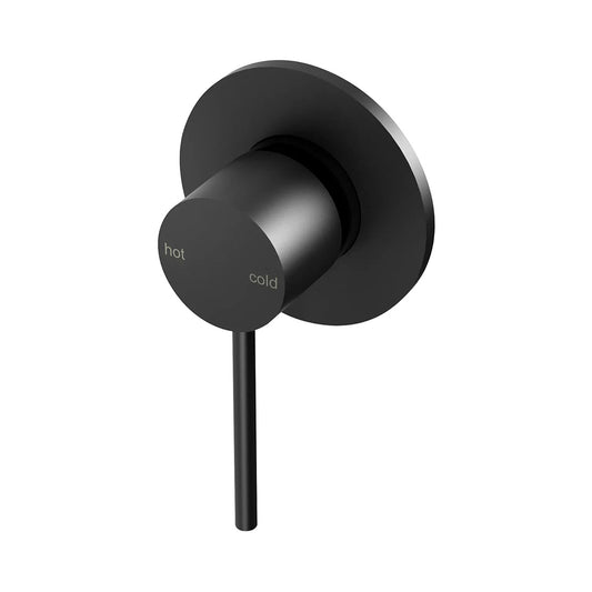 Phoenix Vivid Slimline Switchmix Shower Wall Mixer Fit Off Kit Matte Black