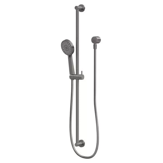 Phoenix Vivid Slimline Extended Rail Shower Brushed Carbon