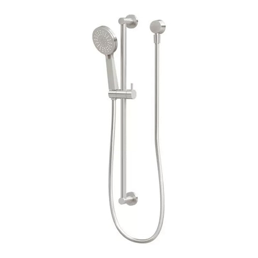 Phoenix Vivid Slimline Rail Shower Brushed Nickel