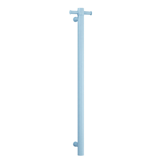 Thermorail Vertical Single Heated Towel Rail Horizon Blue