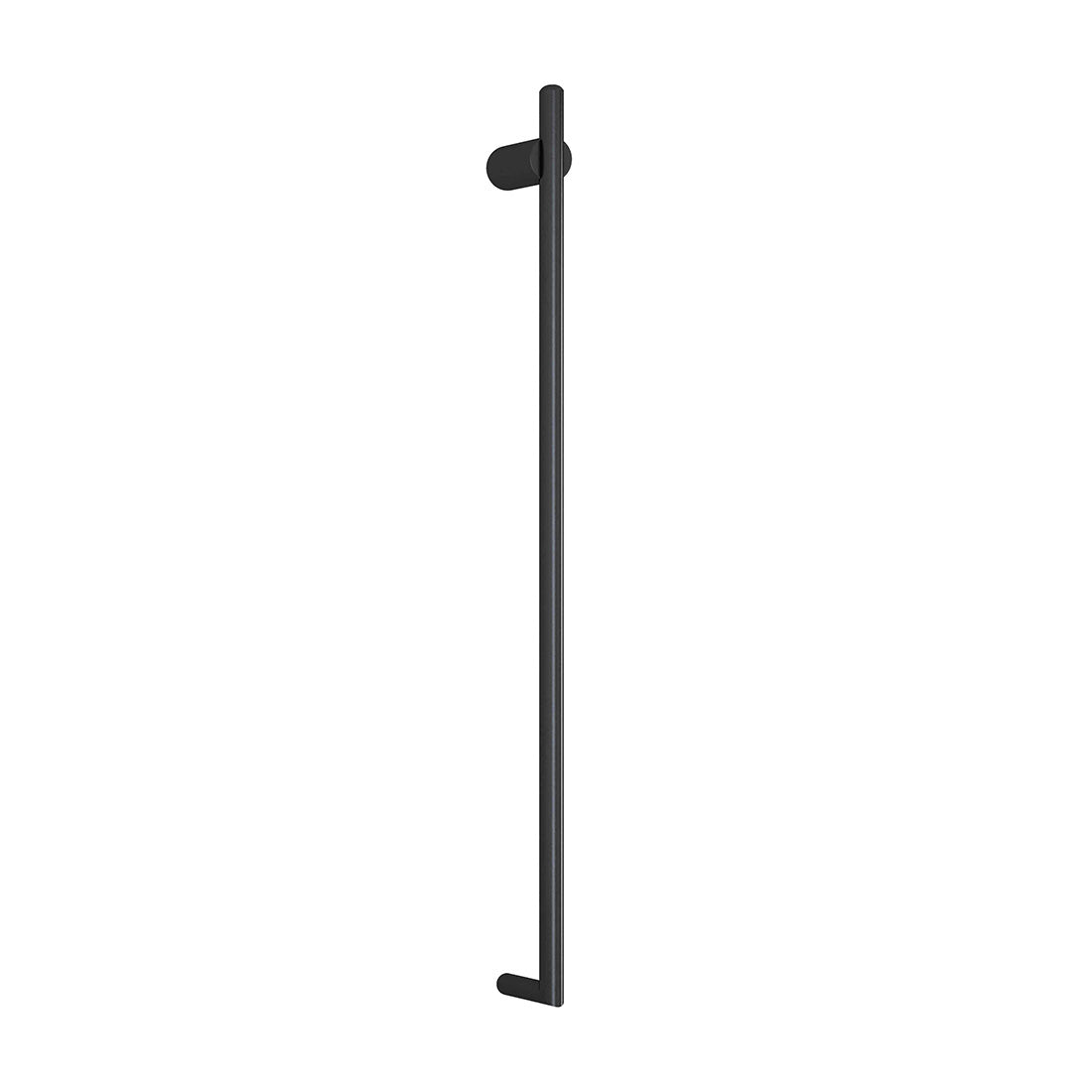 Matte Black Thermorail Vertical Heated Towel Rail 240V – Cook & Bathe