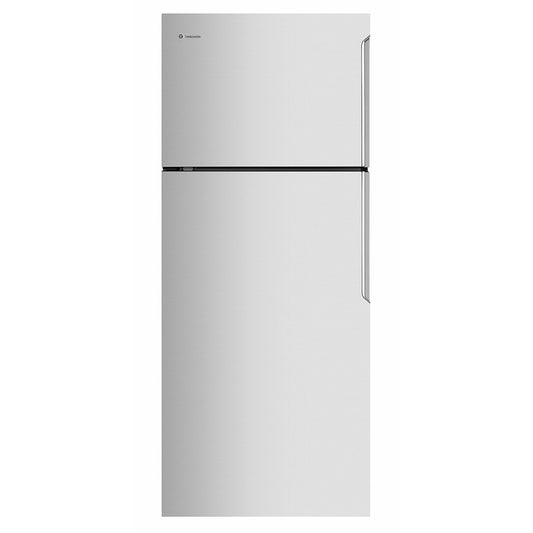 Westinghouse Top Freezer Refrigerator Left 431L Stainless Steel