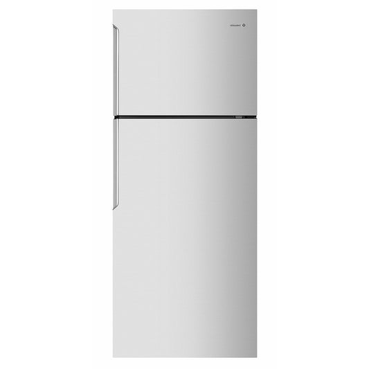 Westinghouse Top Freezer Refrigerator Right 431L Stainless Steel