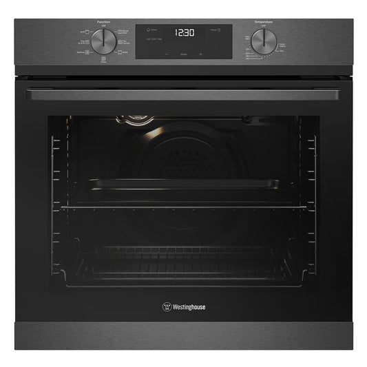 Westinghouse 60cm 7 Function Dark Stainless Steel Oven
