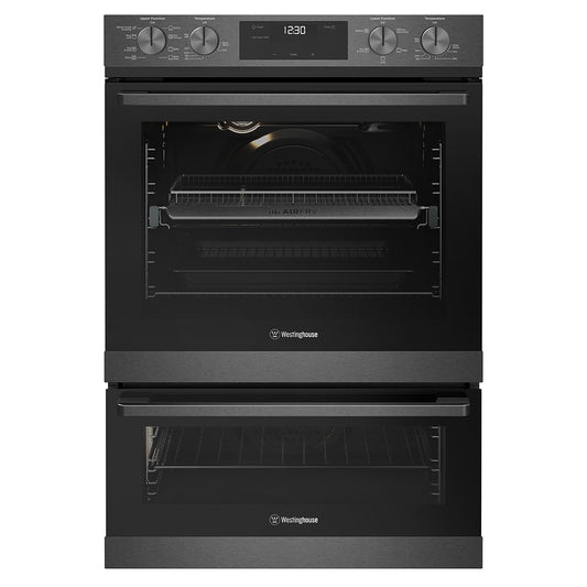 Westinghouse Double 8/5 Function Oven 60cm Dark Stainless Steel