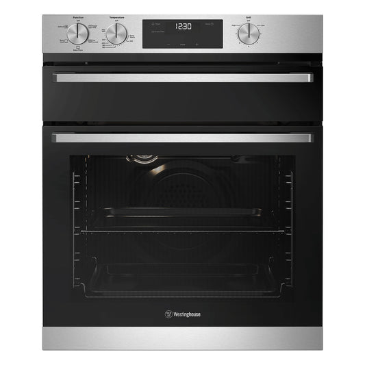 Westinghouse 60cm Multi-Function 5 Oven with Separate Grill Stainless Steel