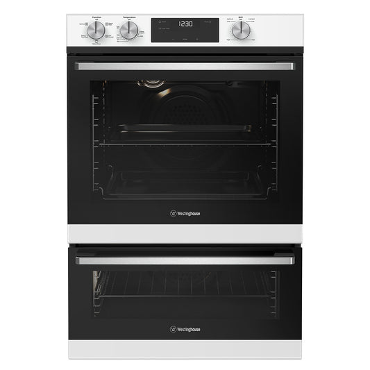 Westinghouse Double 5 Function Oven 60cm White
