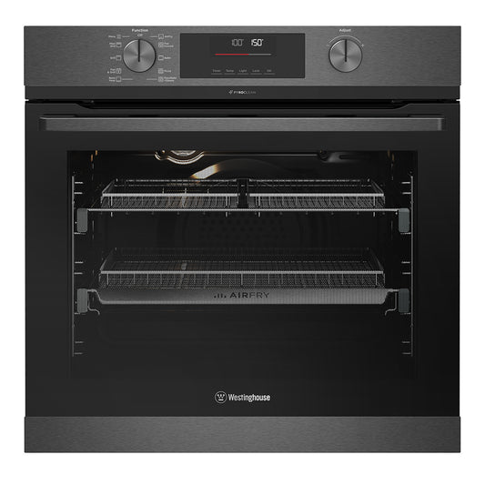 Westinghouse 10 Function Pyrolytic Steam Oven 60cm Dark Stainless Steel