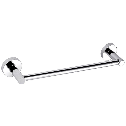Cylindro Single Towel Rail 350mm Chrome