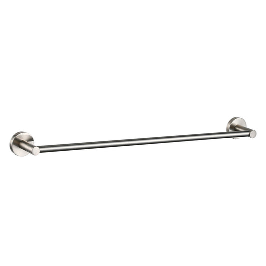 Cylindro Single Towel Rail 750mm Gun Metal