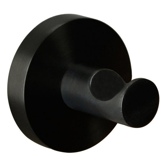 Cylindro Robe Hook Matte Black