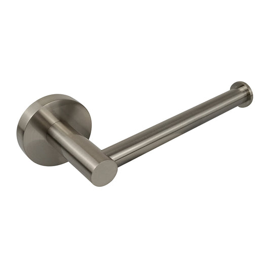 Cylindro Toilet Roll Holder Brushed Nickel