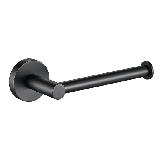 Cylindro Toilet Roll Holder Matte Black