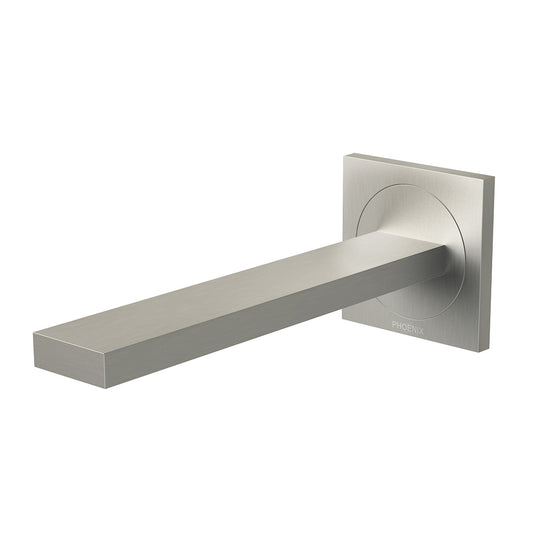 Ortho Wall Basin Bath Outlet 200Mm Brushed Nickel