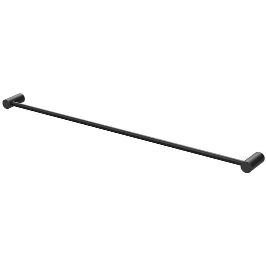 Phoenix Vivid Slimline 800Mm Single Towel Rail Matte Black