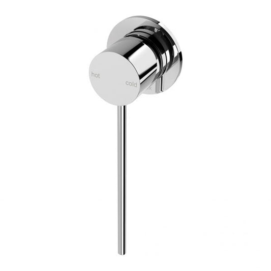 Phoenix Vivid Slimline Wall Mixer 60Mm Backplate Extended Lever Chrome