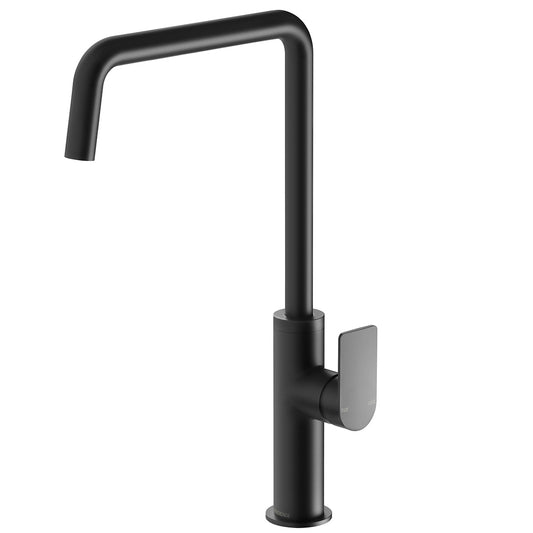 Phoenix Mekko 190Mm Squareline Sink Mixer Matte Black