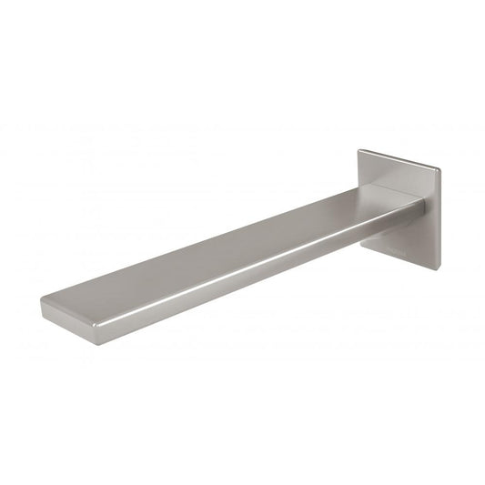Phoenix Zimi Wall Basin Outlet Brushed Nickel 200Mm