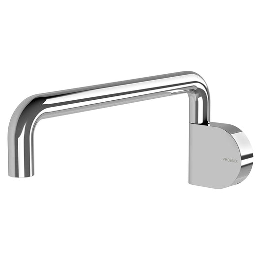 Phoenix 230Mm Round Designer Swivel Bath Outlet Chrome