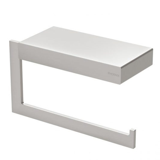 Phoenix Lexi Mkii Toilet Roll Holder Brushed Nickel