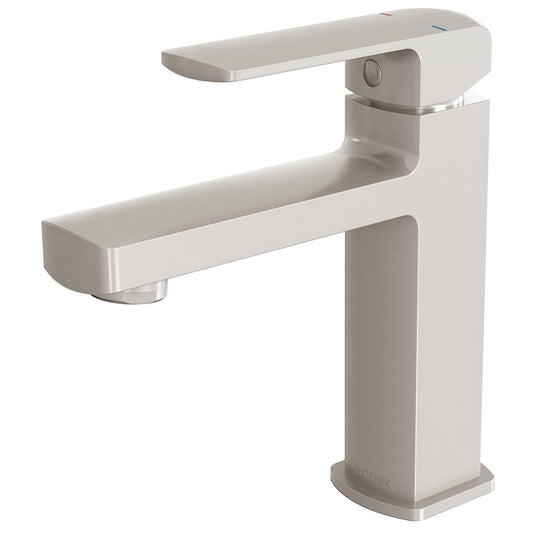 Phoenix Teva Basin Mixer Brushed Nickel