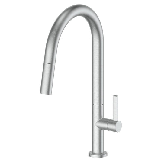 Greens Luxe Pull Down Sink Mixer Brushed Stainless