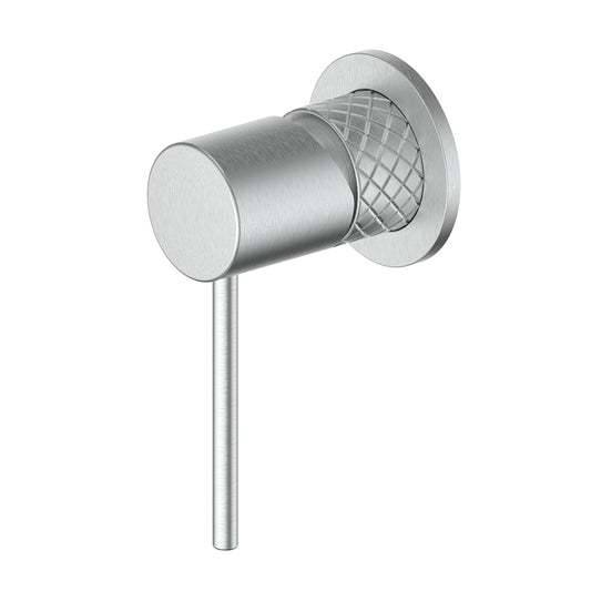 Greens Textura Shower Mixer Brushed Stainless