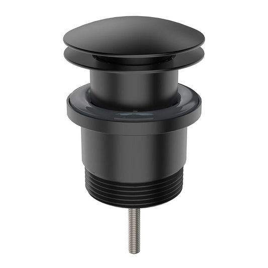 Seima Pop Out Basin Waste Black Silk Matte