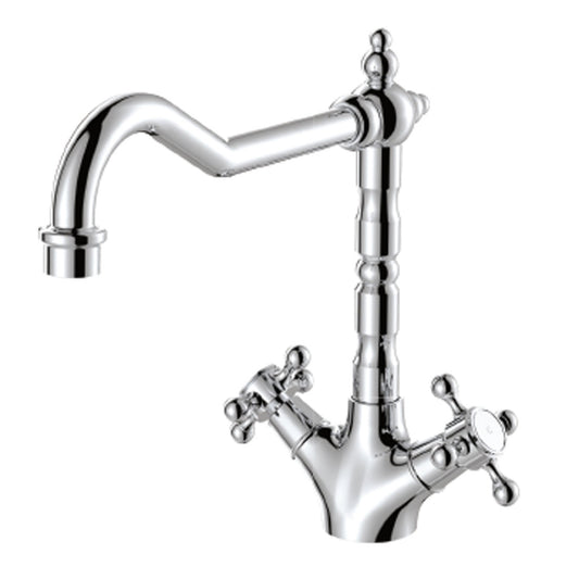 Fienza Lillian Shepherds Crook Sink Mixer