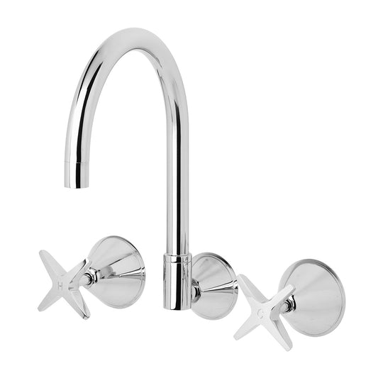 Phoenix Ivy Wall Sink Set Chrome