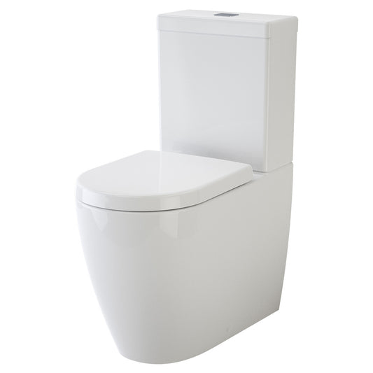 Caroma Urbane Cleanflush Wall Faced Toilet Suite Bottom Entry