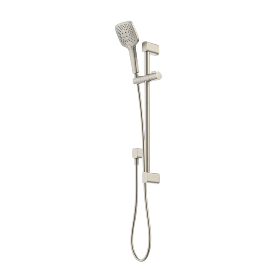 Caroma Luna Multifunction Rail Shower Brushed Nickel