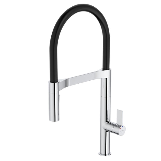 Caroma Invogue Pull Down Sink Mixer With Dual Spray Chrome