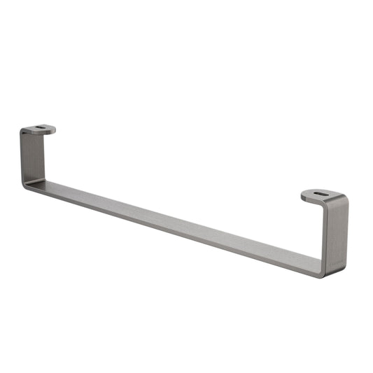 Caroma Urbane Ii Hand Wall Basin Integrated Rail Gunmetal