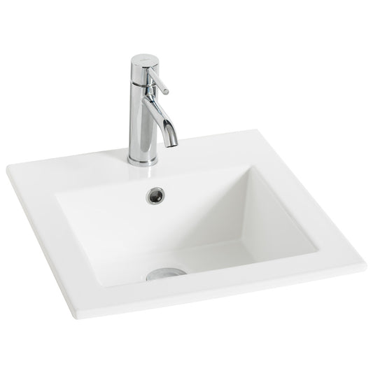 Bourne Cuadro Ceramic Inset Basin