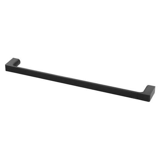 Phoenix Gloss Single Towel Rail 600Mm Matte Black