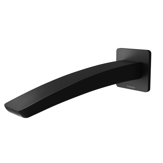 Phoenix Rush Wall Basin Outlet 180Mm Matte Black