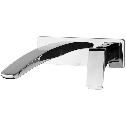 Phoenix Rush Wall Basin Set 180Mm Chrome